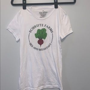 White “the office” t-shirt